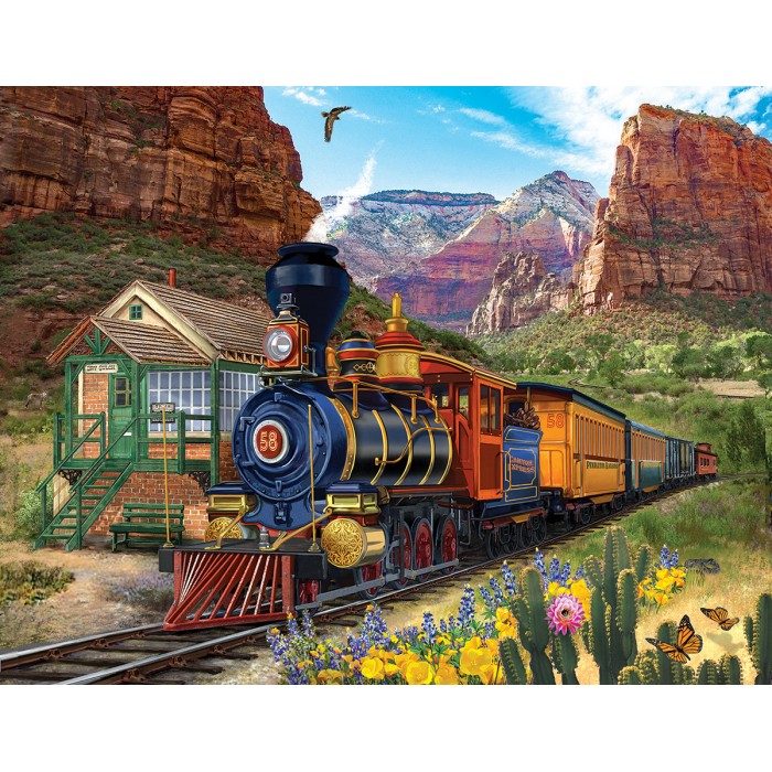 Puzzle XXL dijelovi - Dry Gulch