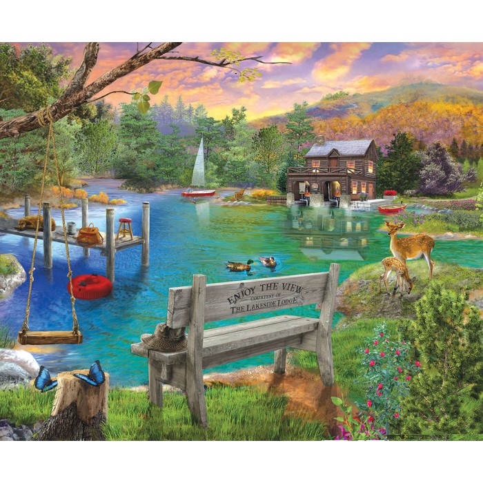 Puzzle Enjoy the View
