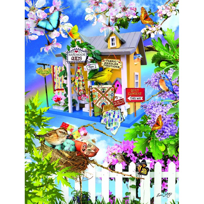 Puzzle XXL dijelovi - Prekrivači na sedmom nebu