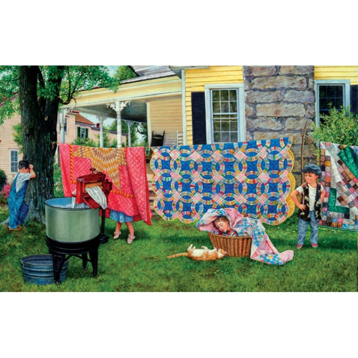 Puzzle Hide N Quilt