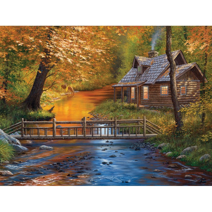 Puzzle XXL dijelovi - Creekside Neighbors