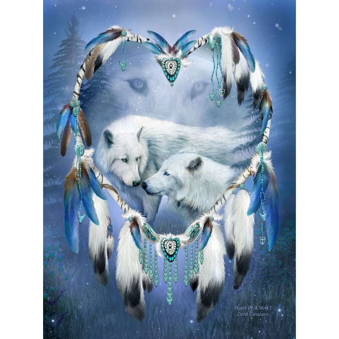 Puzzle Heart of a Wolf