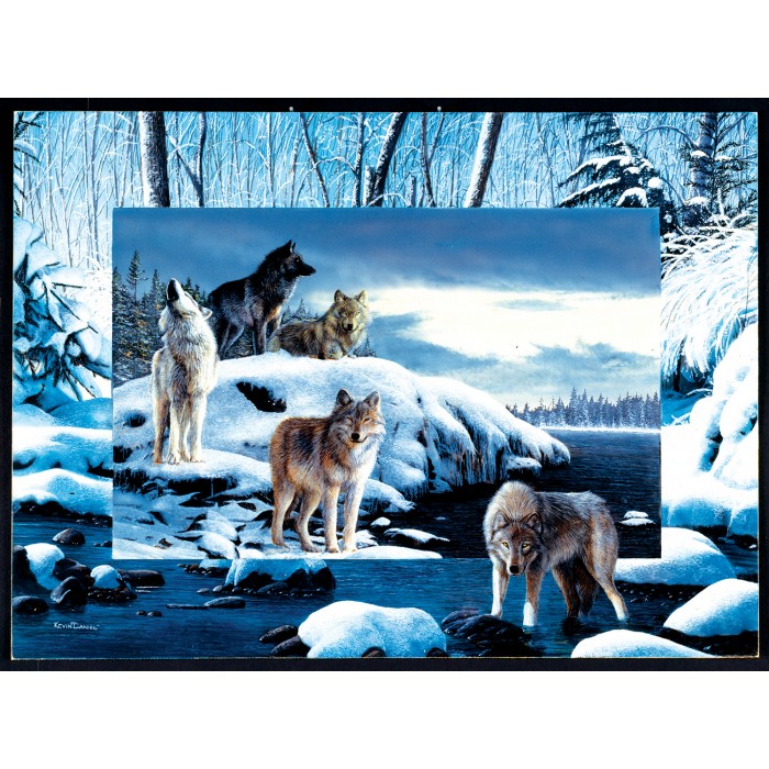 Puzzle Kevin Daniel - Ice Wolves