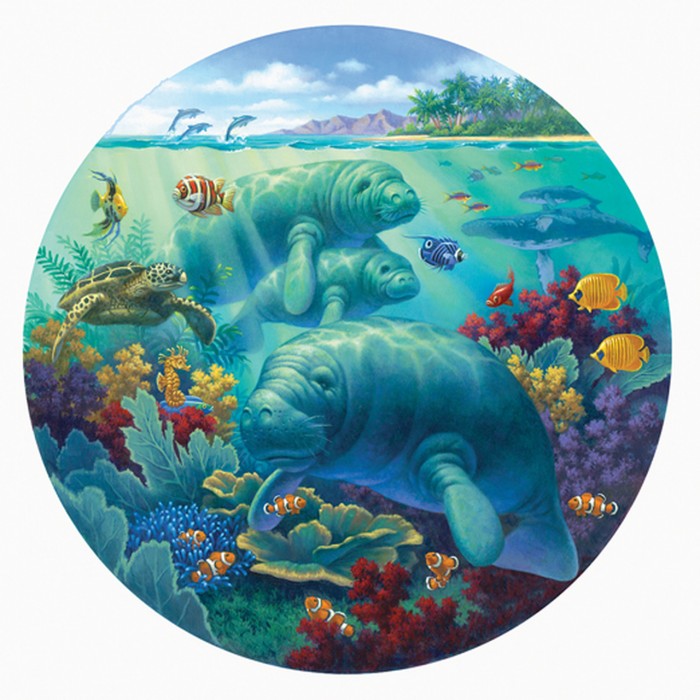Puzzle XXL dijelovi - Manatee Beach