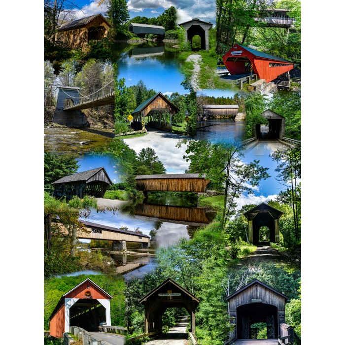 Puzzle Covered Bridges of New England