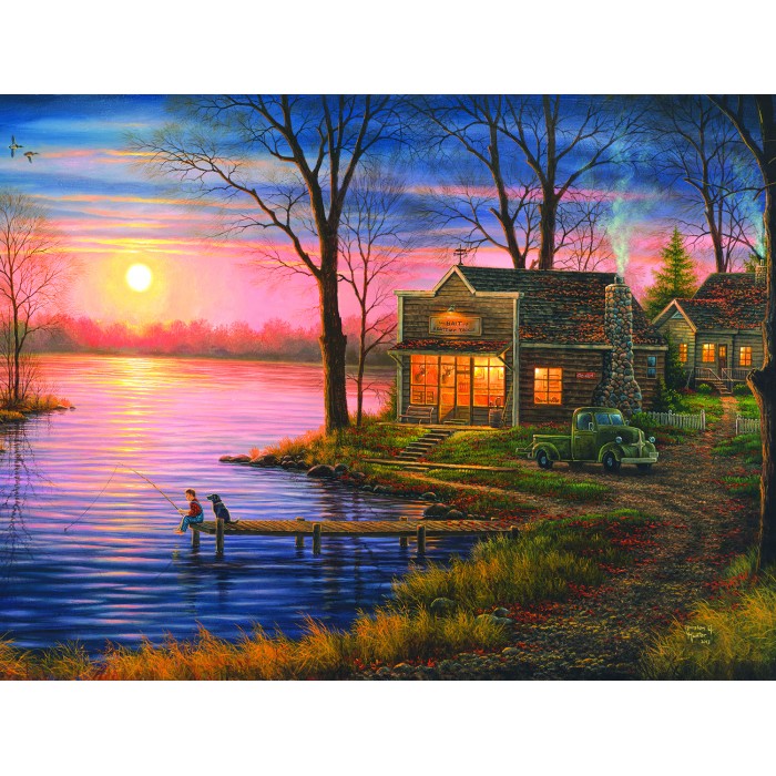 Puzzle XXL dijelovi - Bait Shop