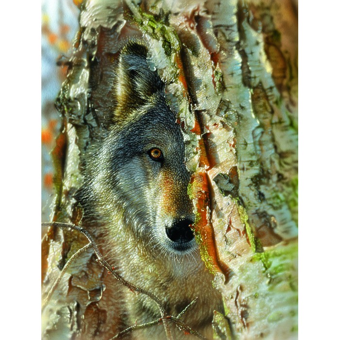 Puzzle XXL dijelovi - Wolf Encounter