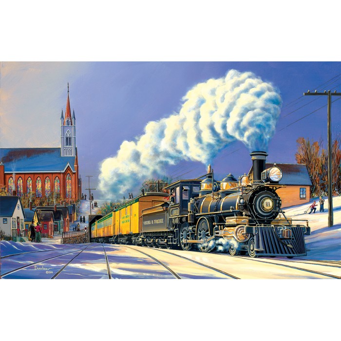 Puzzle Marc Desobeau - Winter Arrival