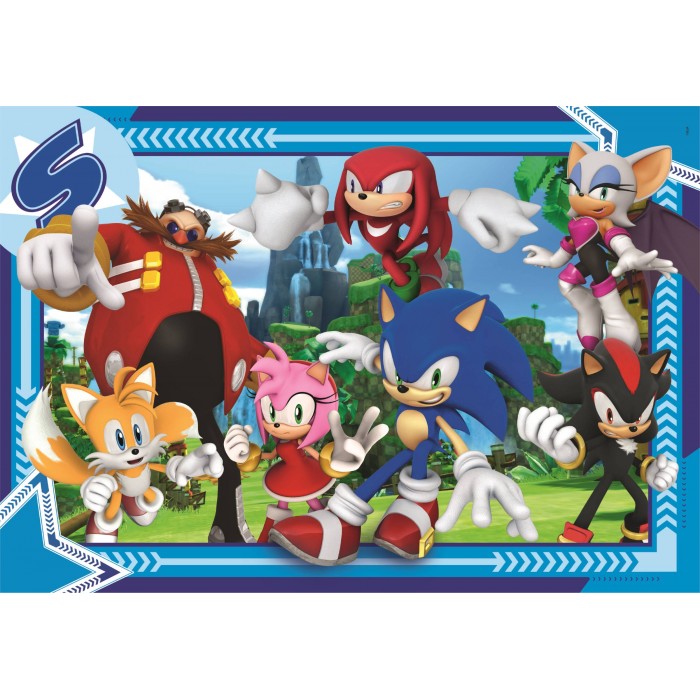 Puzzle XXL dijelovi - Sonic