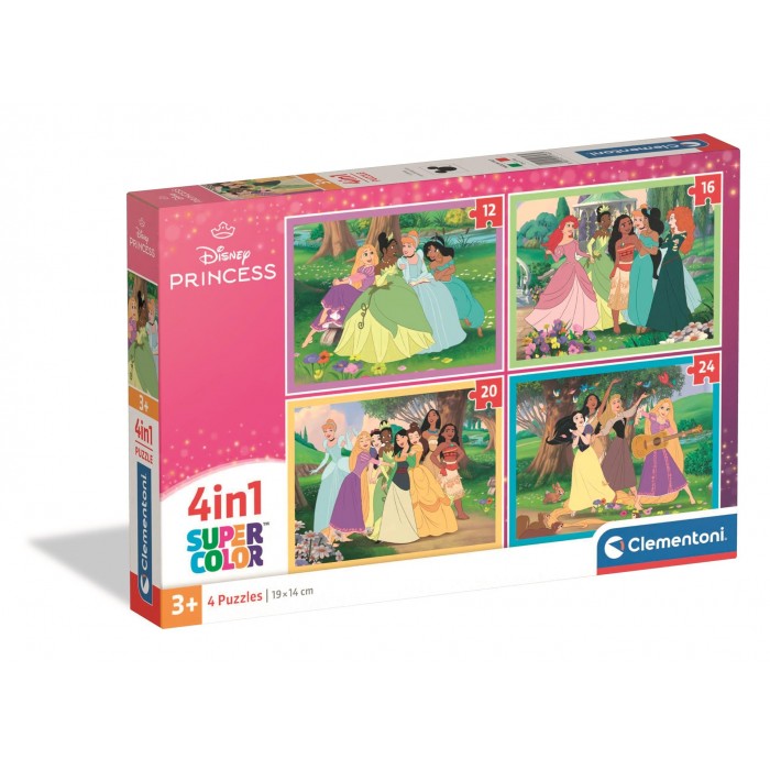 4 puzzle - Disney Princess