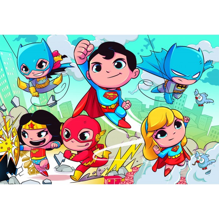 Puzzle XXL dijelovi - DC Super Friends