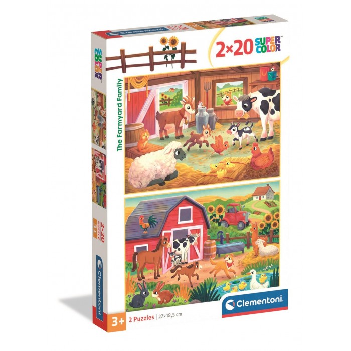 2 puzzle - The Farmyard Family