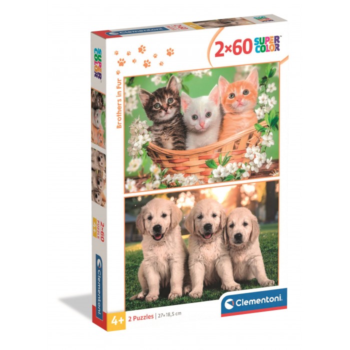2 puzzle - Braća u krznu