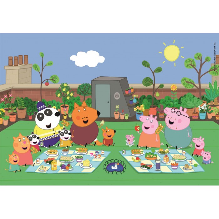 Puzzle XXL dijelovi - Peppa Pig