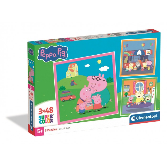 3 puzzle - Peppa Pig