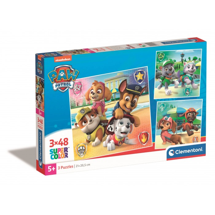 3 puzzle - Paw Patrol