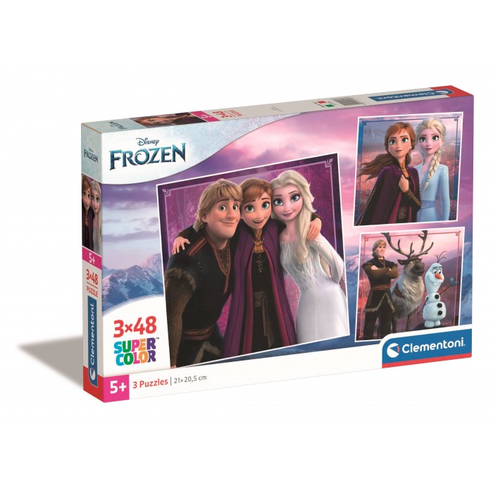 3 puzzle - Frozen - Ledeno kraljevstvo