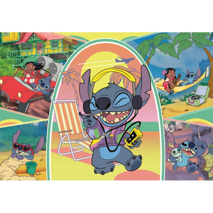 Puzzle XXL dijelovi - Stitch