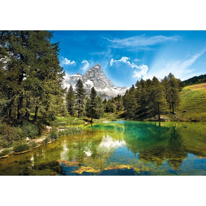 Puzzle Plavo jezero