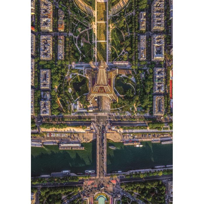 Puzzle Letenje iznad Pariza