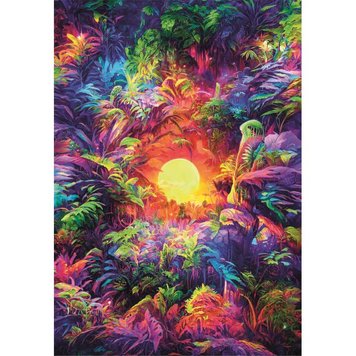 Puzzle Colorboom Psychedelic Jungle - Kompaktna kutija
