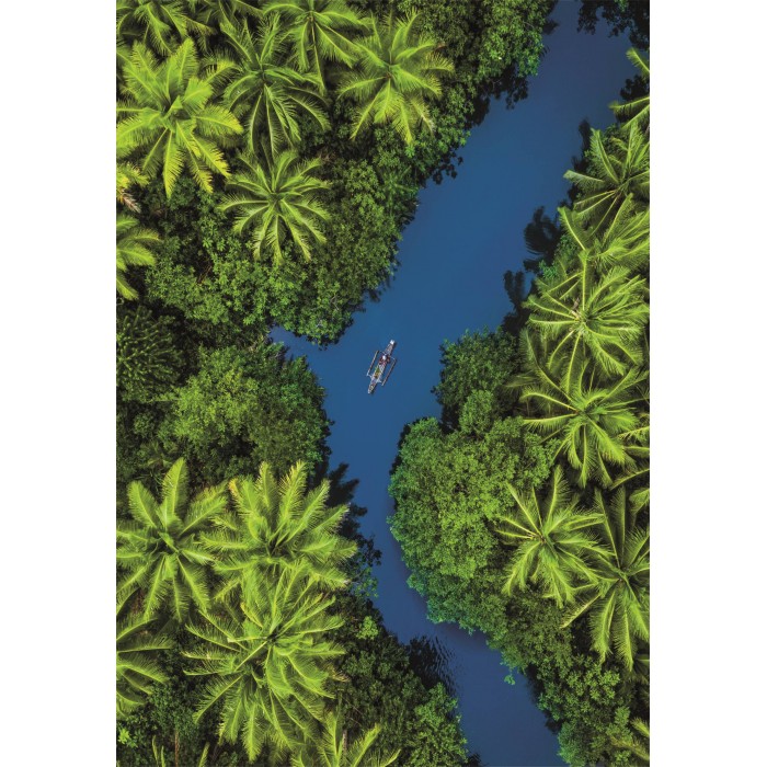 Puzzle Tropski pogled iz zraka