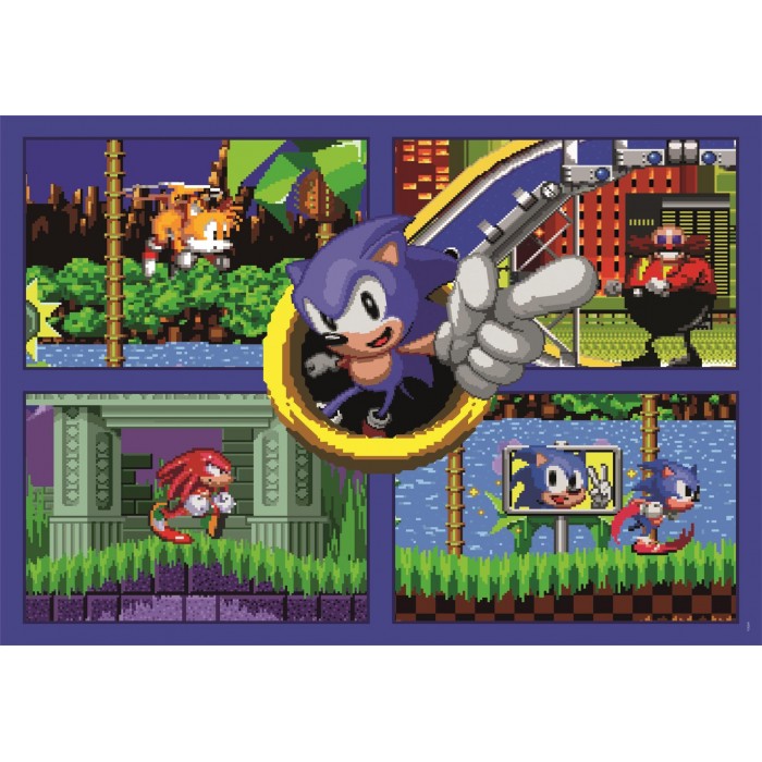 Puzzle Gaming Collection - Sonic Patchwork
