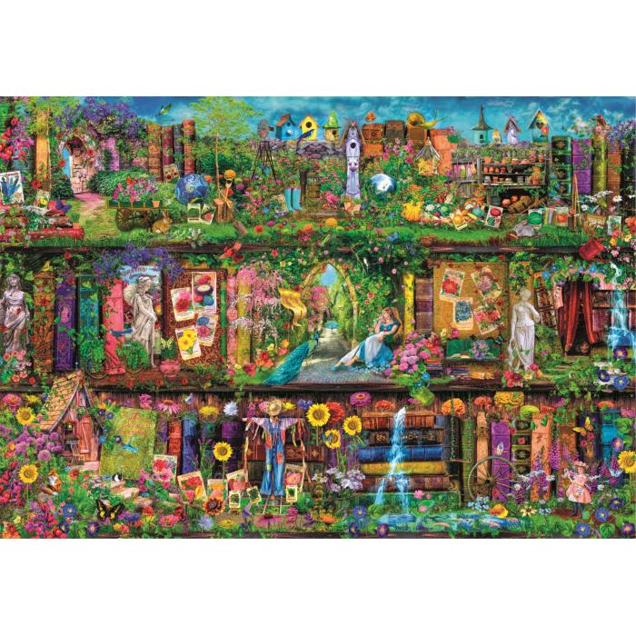 Puzzle Garden Shelf