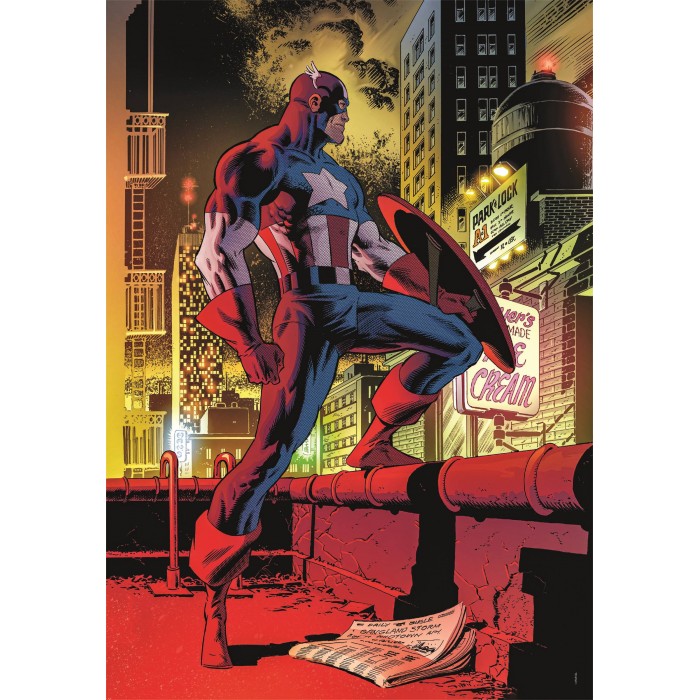 Puzzle Marvel, Captain America
