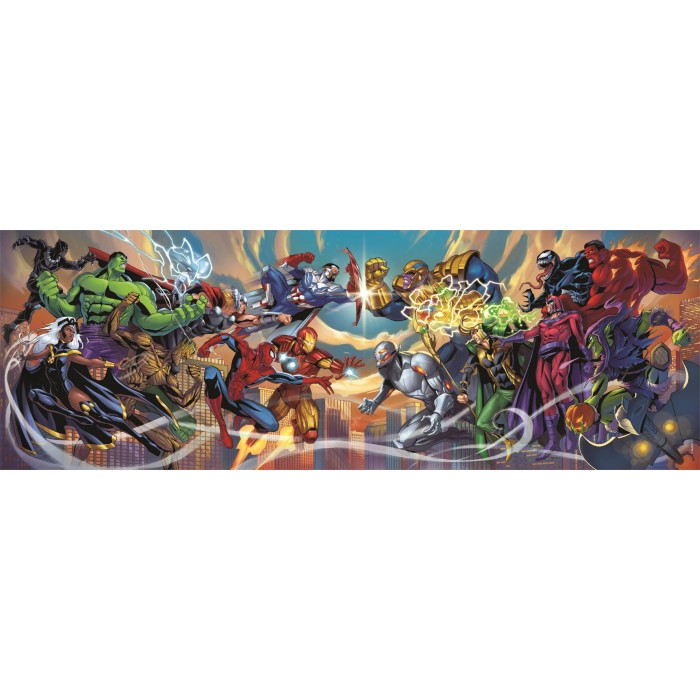 Puzzle Marvel, heroji protiv zlikovaca