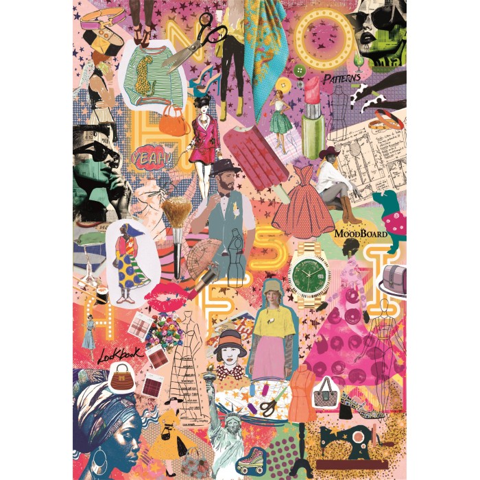 Puzzle Više je više - Fashion & Design