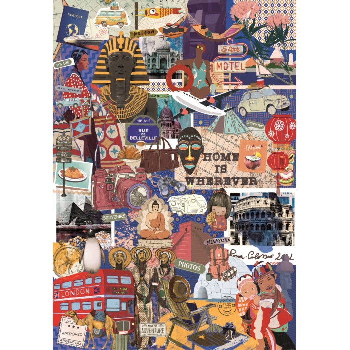 Puzzle Više je više - Putovanja i kulture
