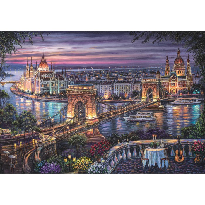 Puzzle Svjetla Dunava