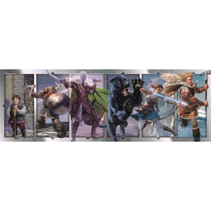 Panorama puzzle – Dungeons & Dragons
