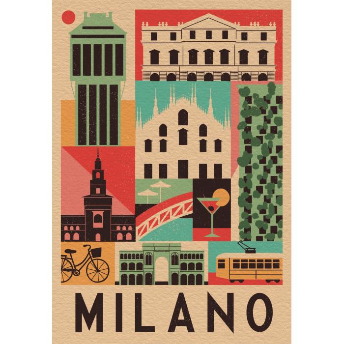 Puzzle Style in the City, Milano