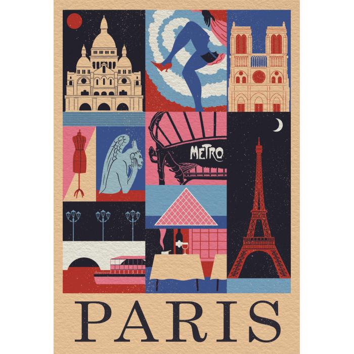 Puzzle Style in the City, Paris