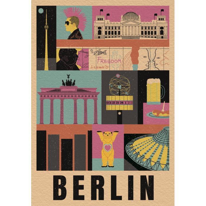 Puzzle Style in the City, Berlin