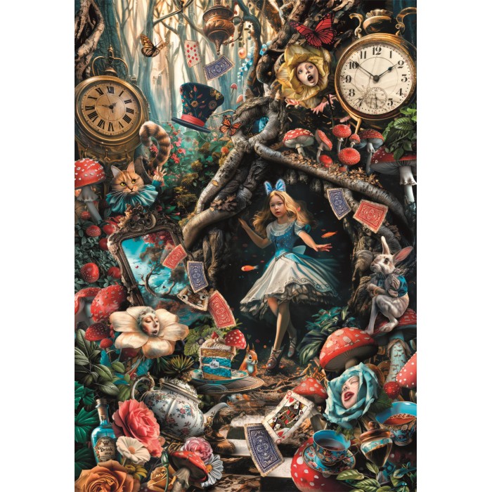 Puzzle Još jedan dan u zemlji čuda