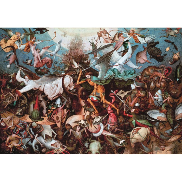 Puzzle Museum Collection - Bruegel: Pad pobunjenih anđela