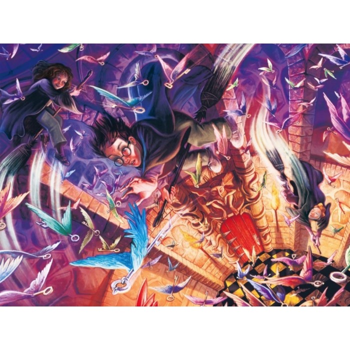 Puzzle Harry Potter - Flying Keys