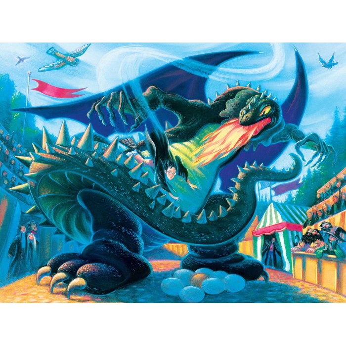 Puzzle XXL dijelovi - Hungarian Horntail