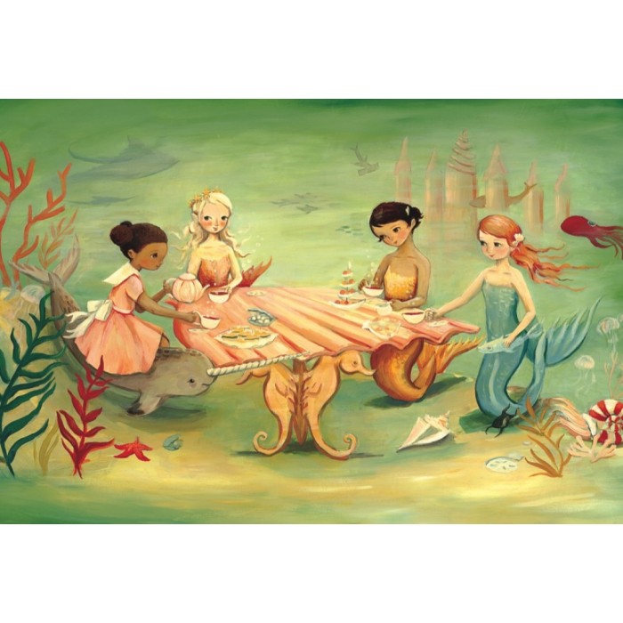 Puzzle XXL dijelovi - Dream World - Mermaid Tea Party