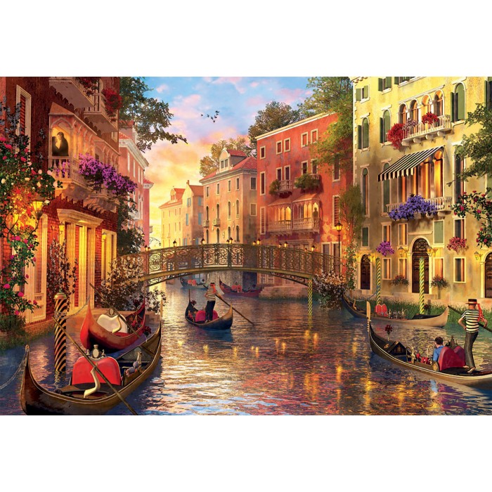 Puzzle Dominic Davison, Sunset in Venice