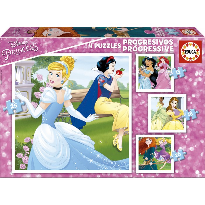 4 puzzle - Disney Princess