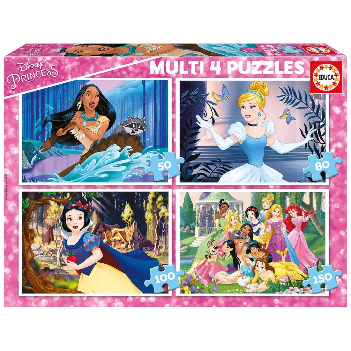 4 puzzle - Disney Princess