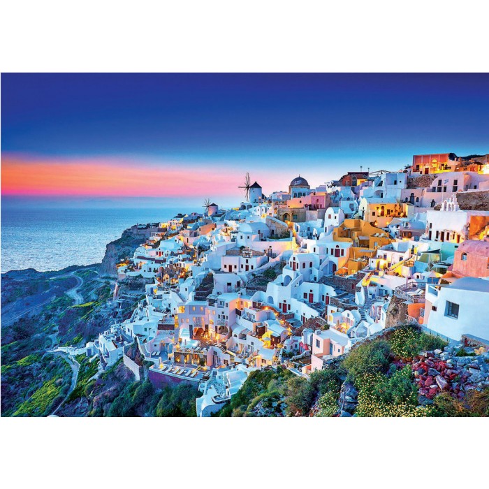 Puzzle Santorini