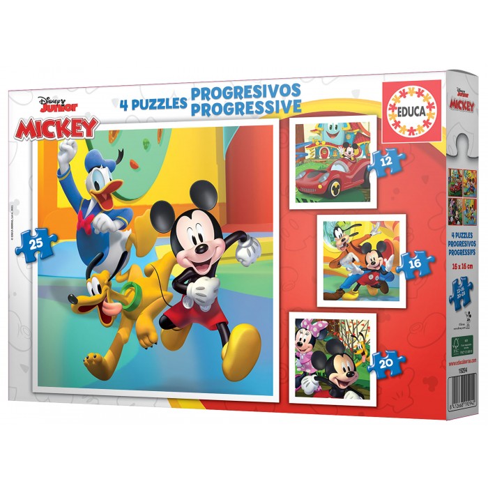 4 puzzle - Mickey & Friends