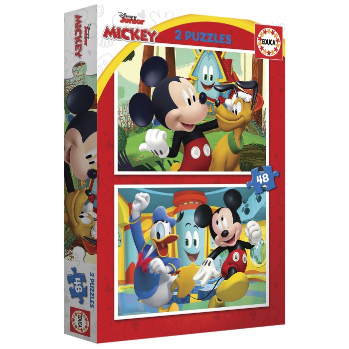 2 puzzle - Mickey Mouse Fun House