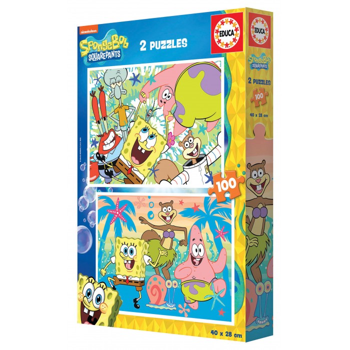 2 puzzle - Sponge Bob