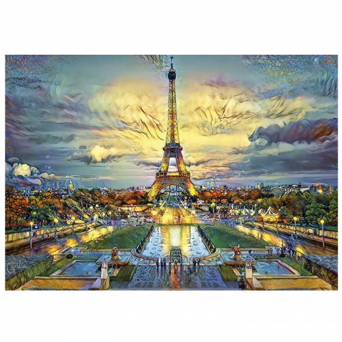 Puzzle Eiffel Tower